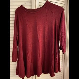 Super Soft Swing Top - Red XL